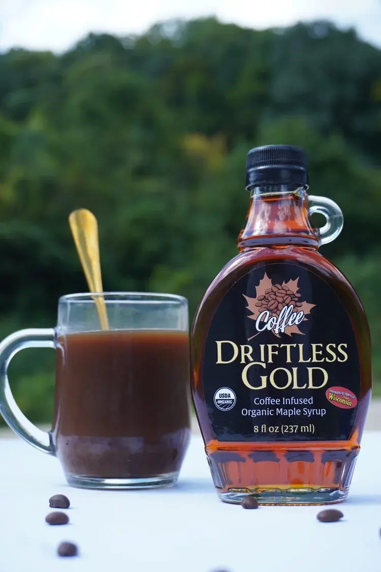 Coffee Infused Maple Syrup