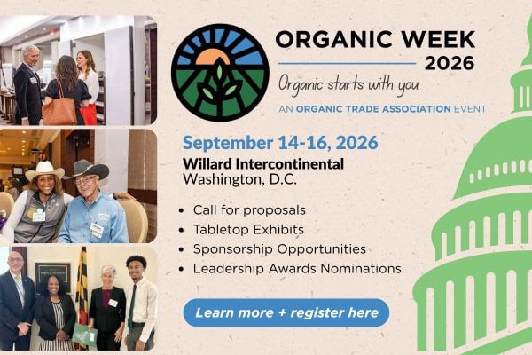 Organic Week 2026