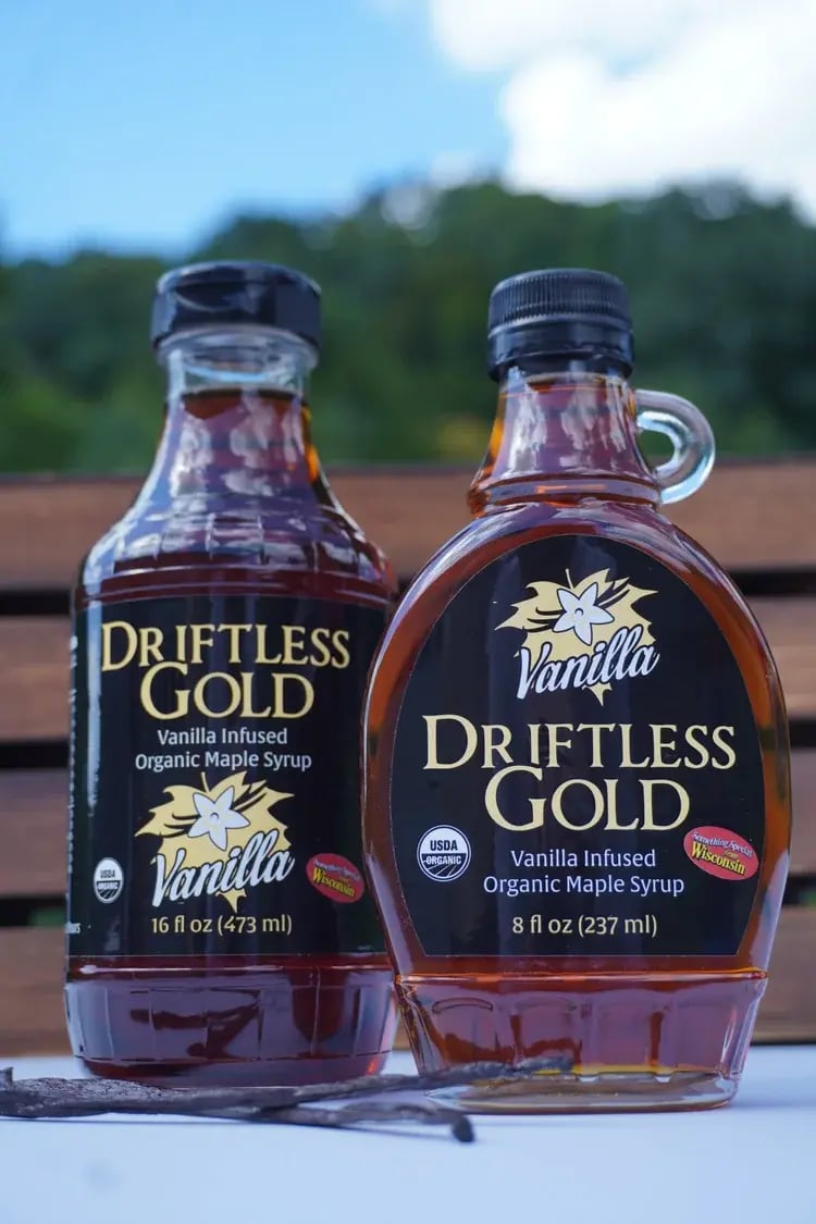 Vanilla Infused Maple Syrup