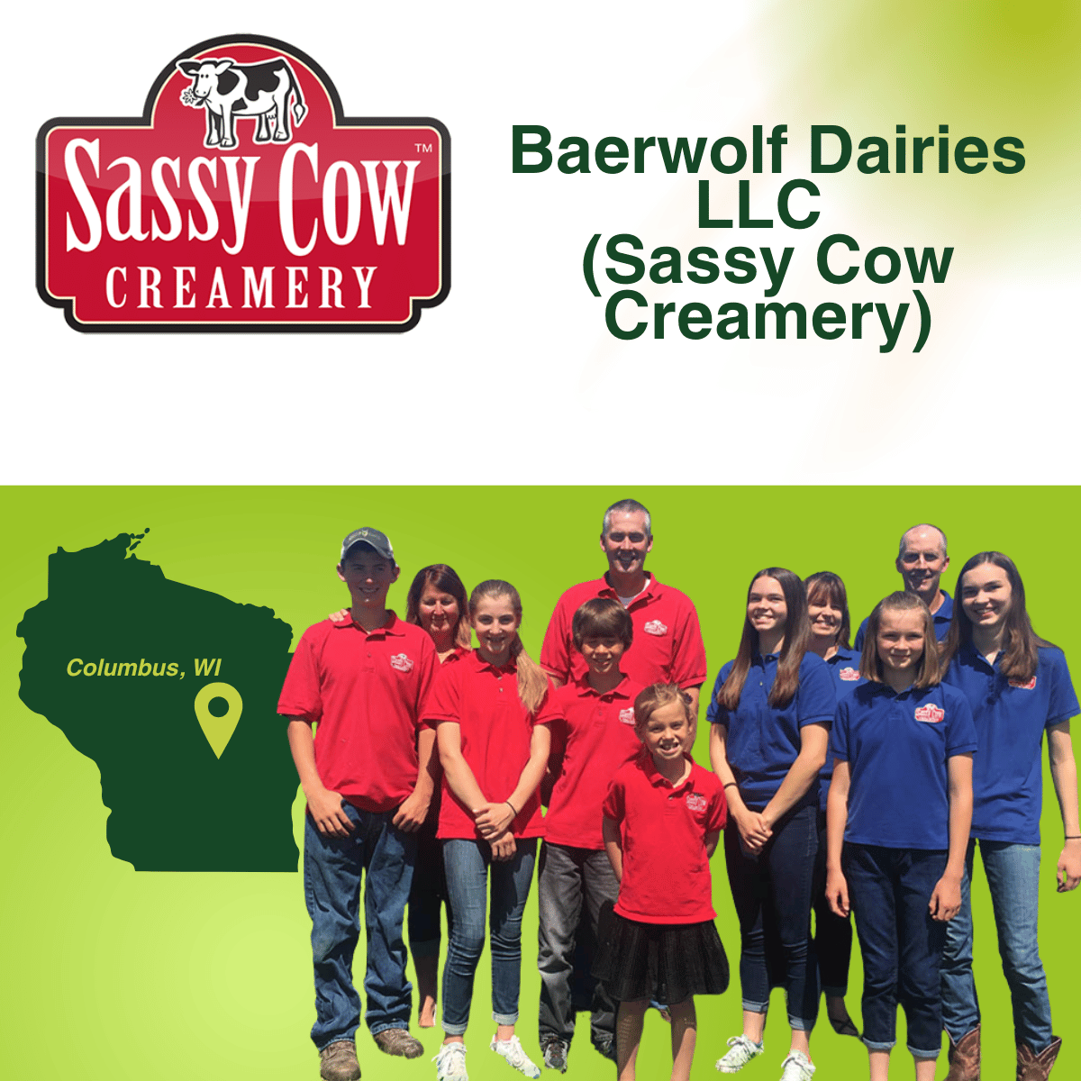 Baerwolf Dairies LLC (Sassy Cow Creamery)