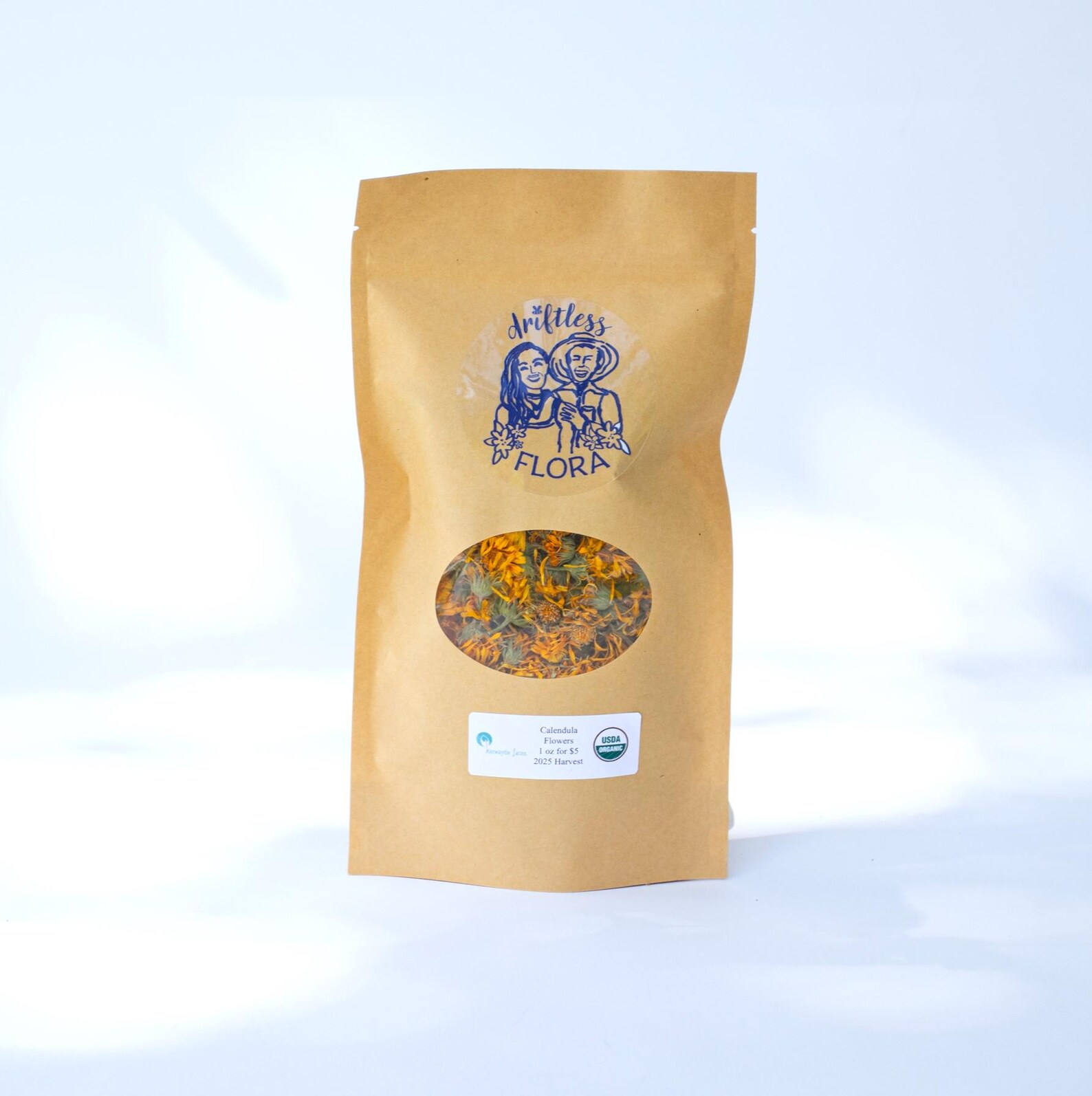 Certified Organic Dried Calendula 1 OZ