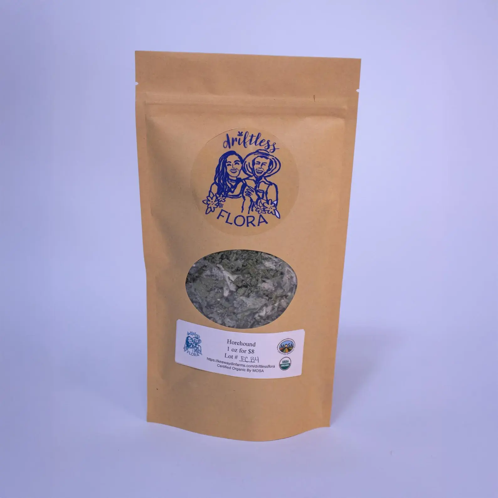 Certified Organic Horehound - 1 OZ
