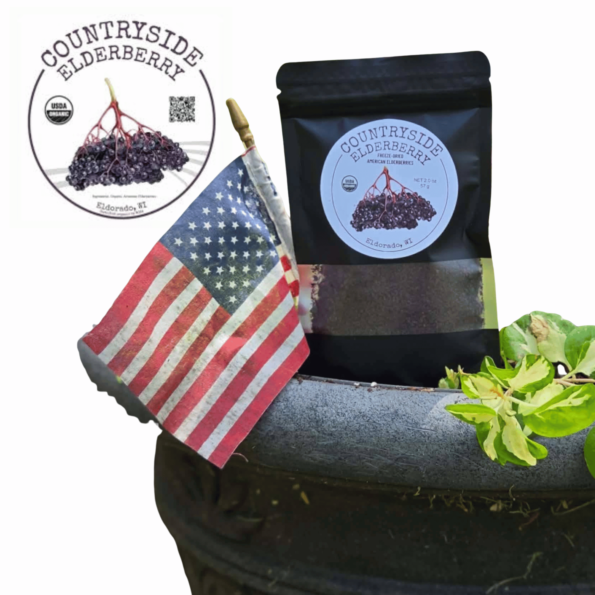 Countryside Elderberry Freeze Dried