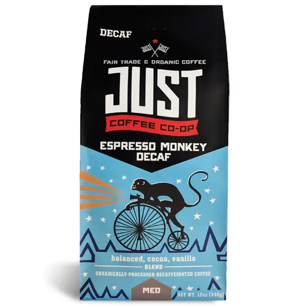 DecafEspressoMonkeyfairtradeorganiccoffee