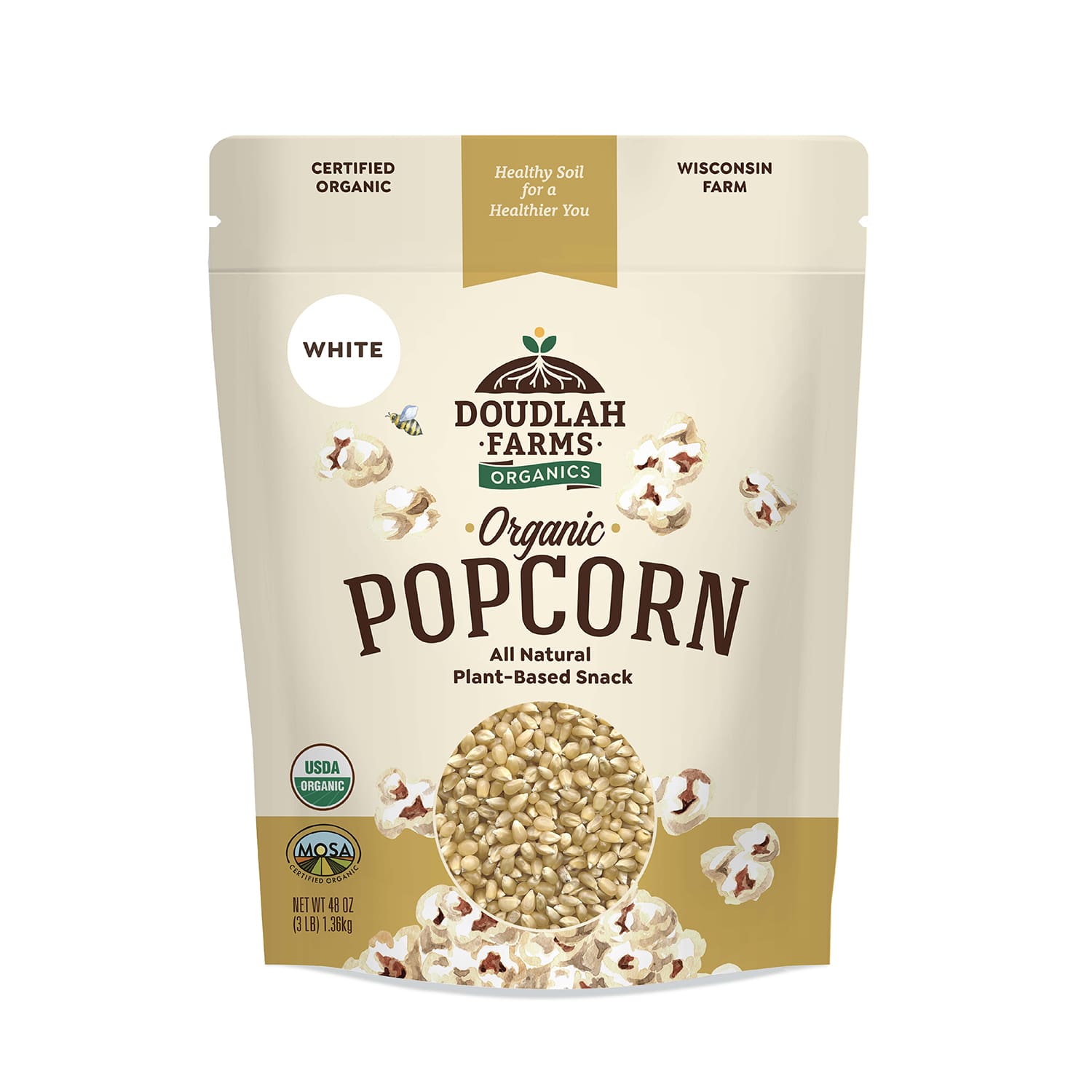 Doudlah Farms Organics popcorn