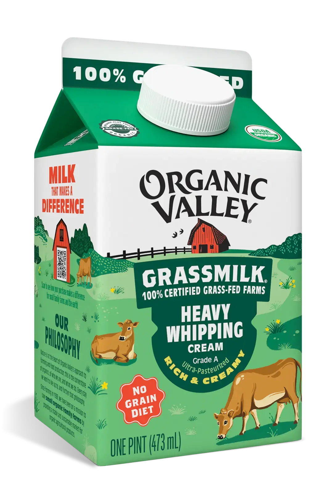 Grassmilk® Heavy Whipping Cream