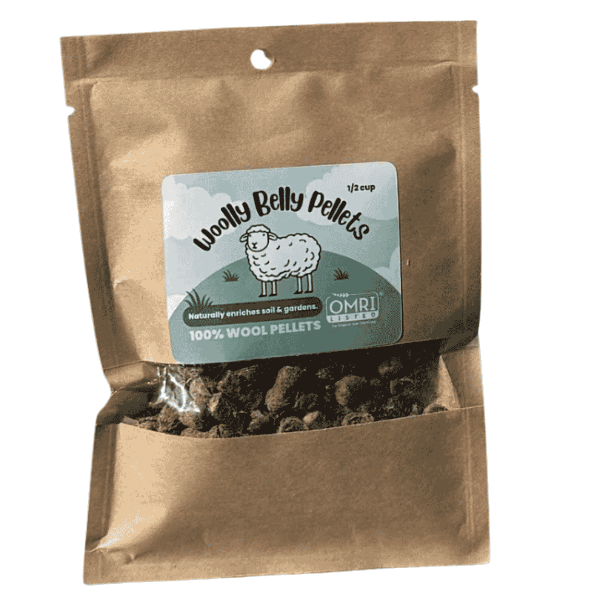Lamb size bag of pellets