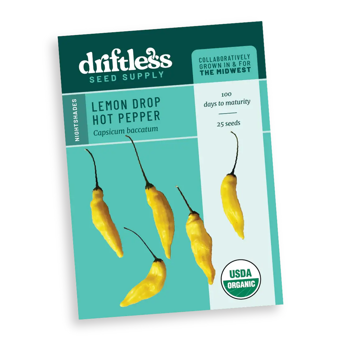 Lemon Drop Heirloom Hot Pepper