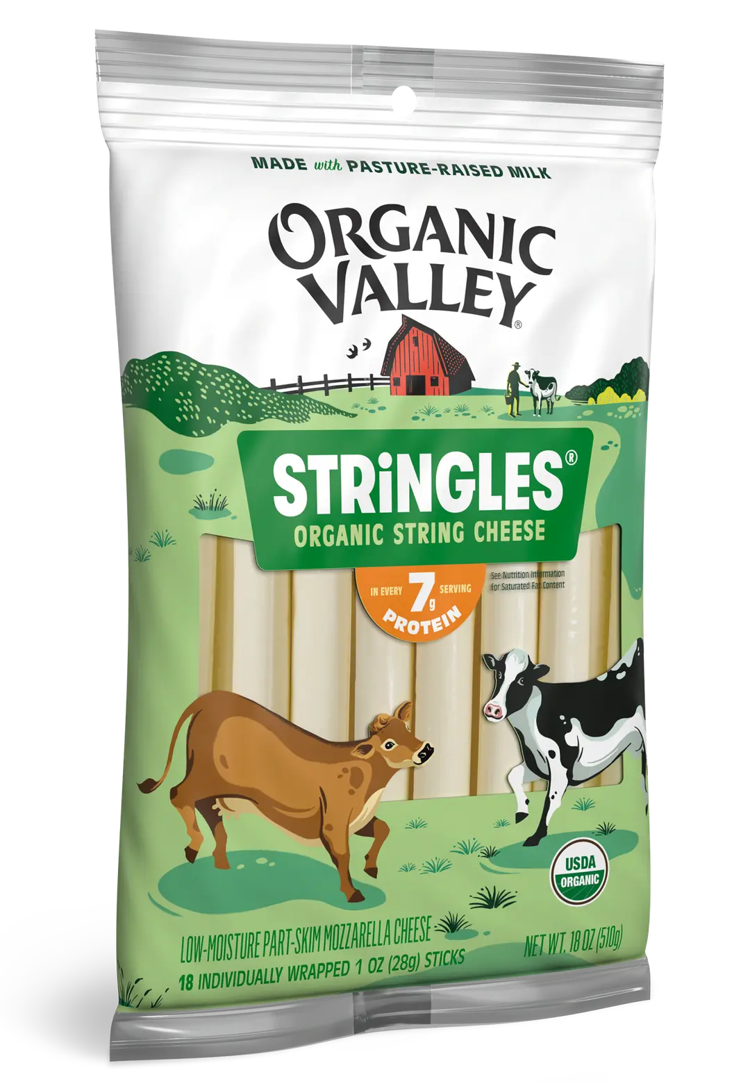 Mozzarella Stringles®, 18 count, 1 oz sticks