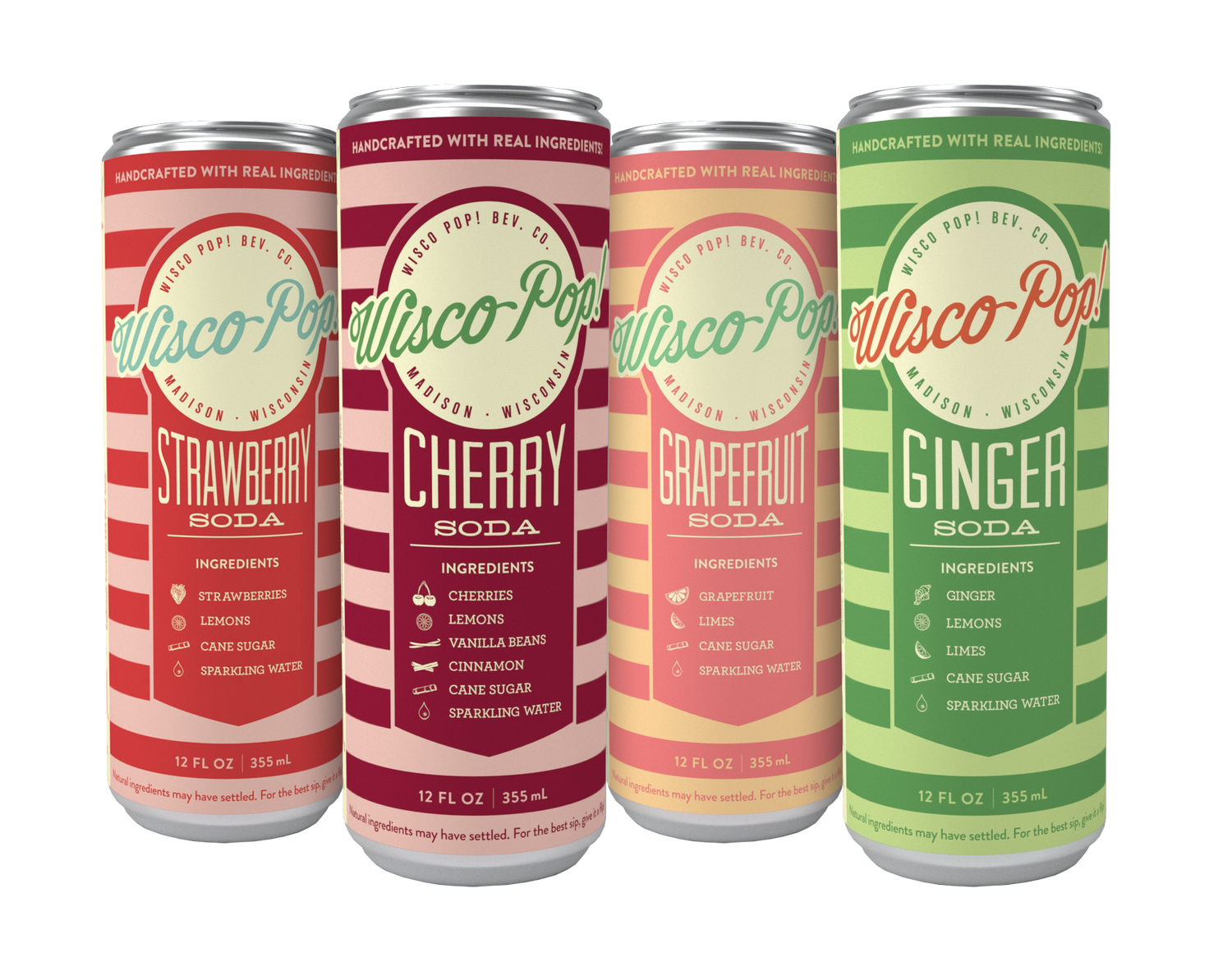 ORGANIC SODAS SAMPLER PACK - 24 CANS