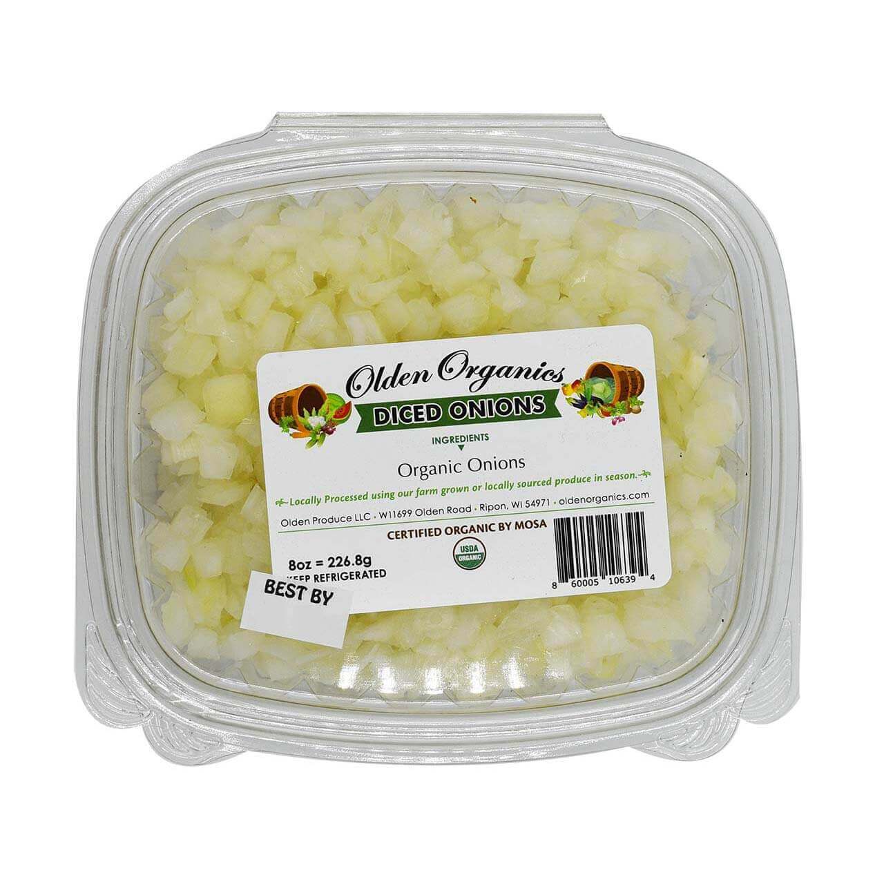 Olden Organics Diced Onions