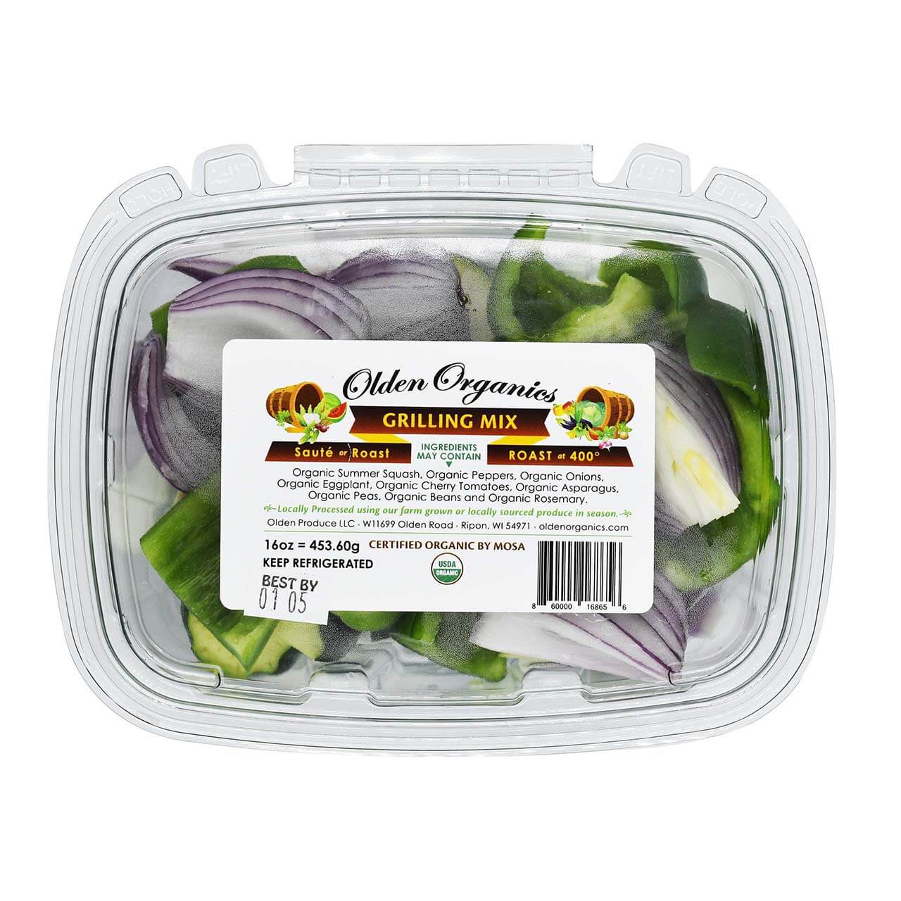Olden Organics Grilling Mix