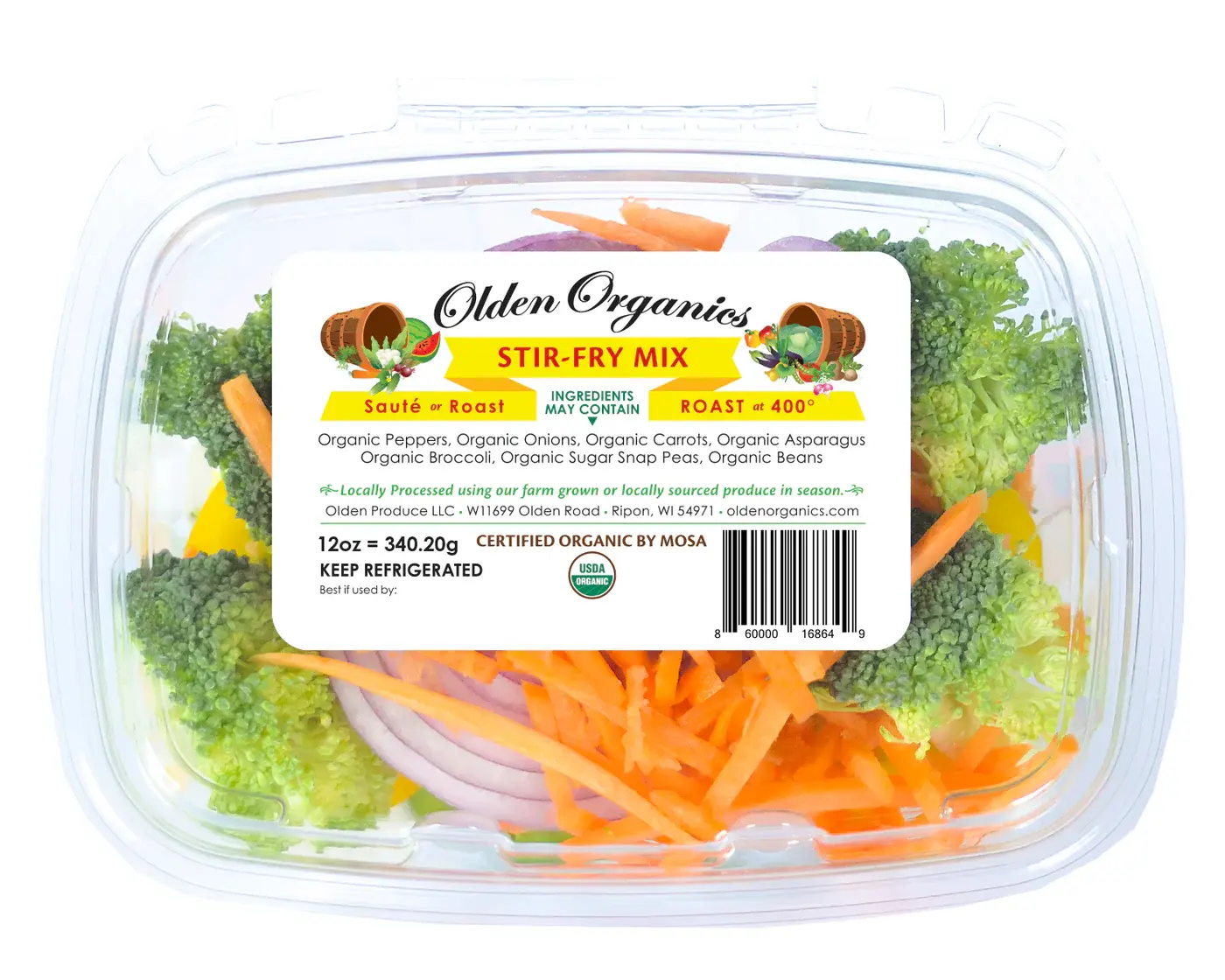 Olden OrganicsStirFryMix