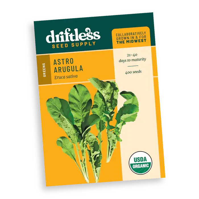 Organic Astro Arugula Greens Seeds
