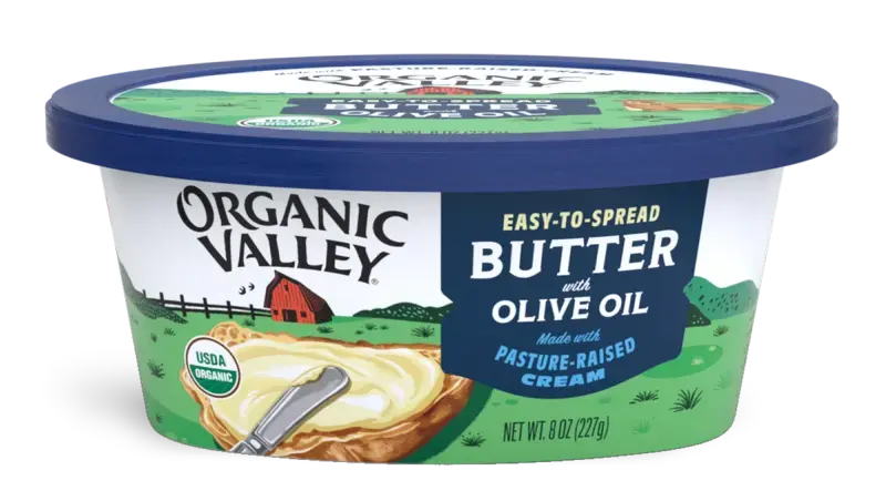 Organic Butter with Olive Oil