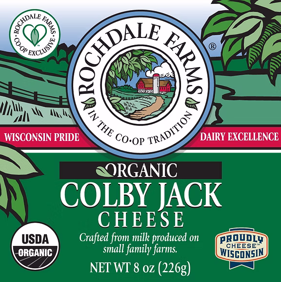 Organic Colby Jack 8oz