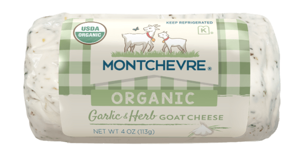 Organic Garlic & Herb Goat Cheese