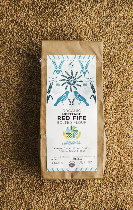 Organic Heritage Red Fire Bolted Flour