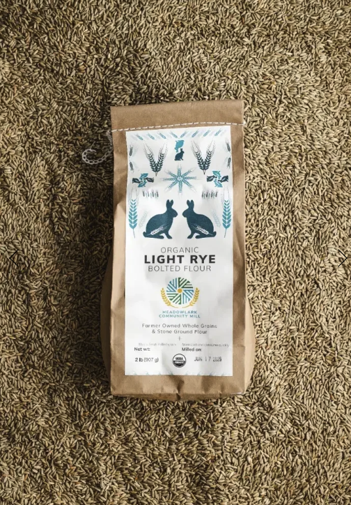 Organic Light Rye Bolted Flour