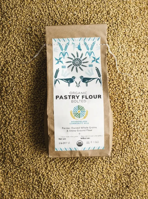 Organic Pastry Flour Bolted