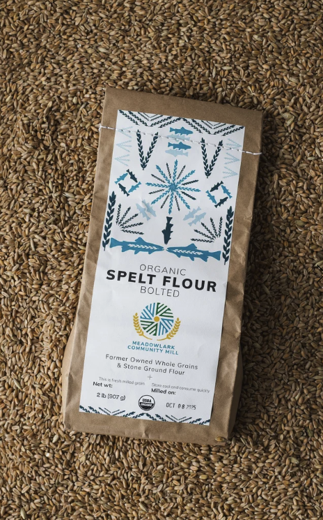 Organic Spelt Flour Bolted