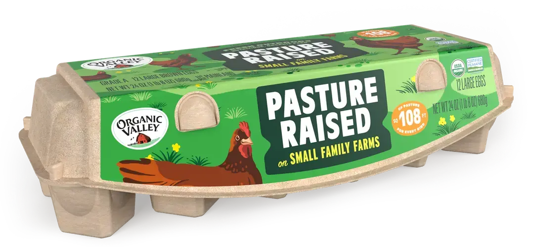 Pasture Raised Large Eggs, One Dozen