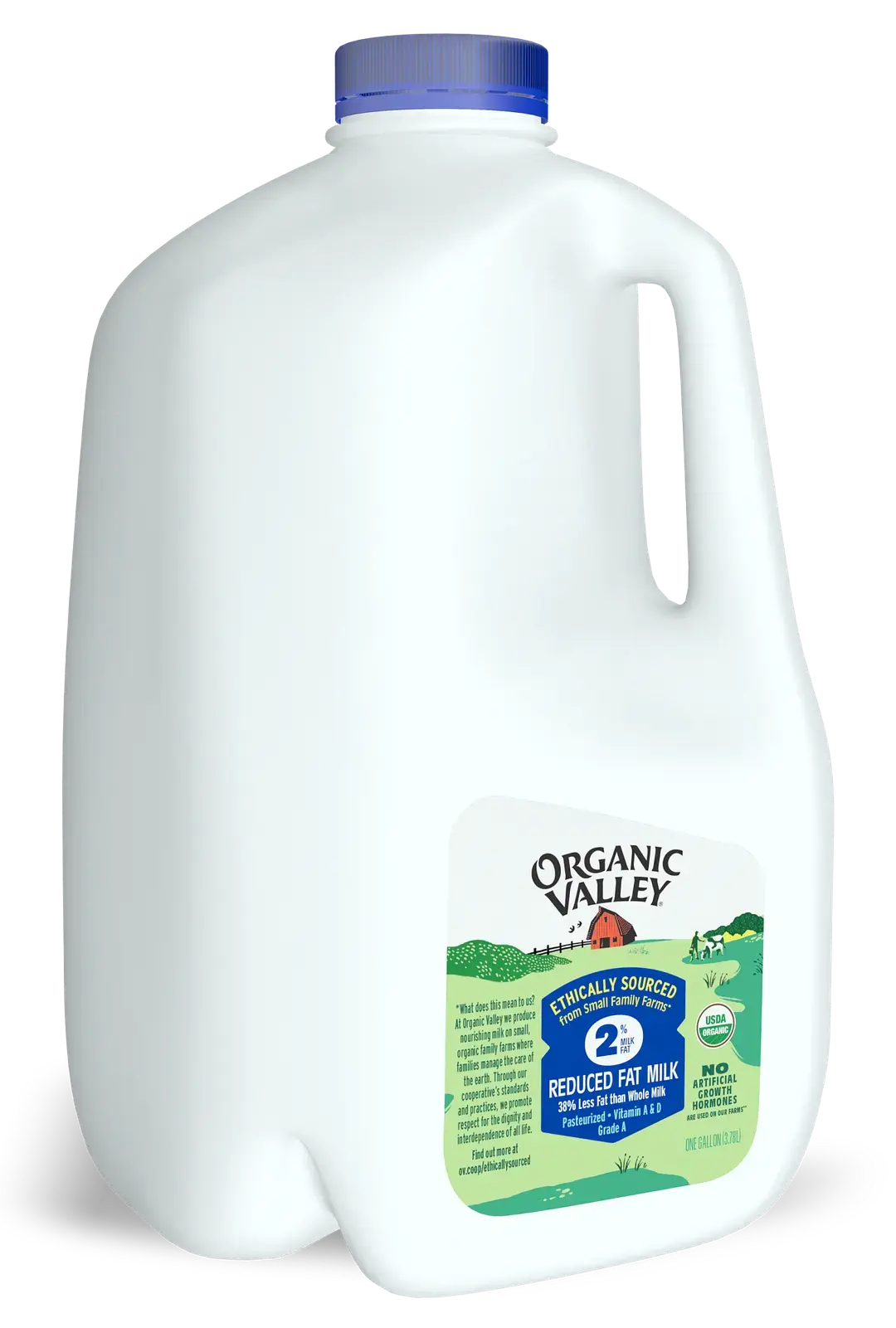Reduced Fat 2% Milk, Pasteurized, Gallon