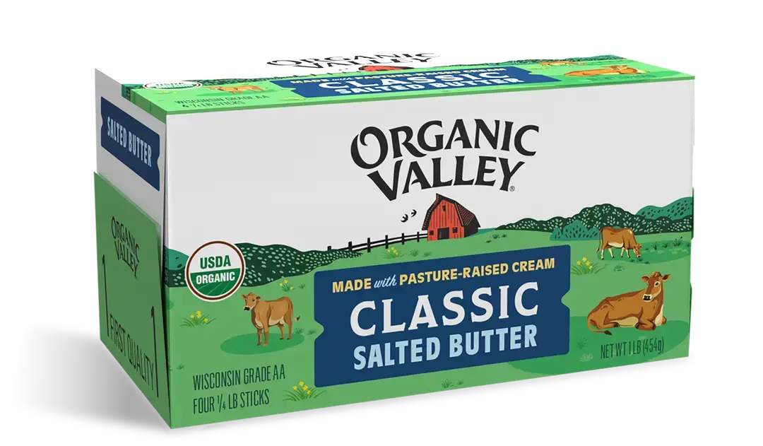 Salted Butter, 1 lb, 4 quarters
