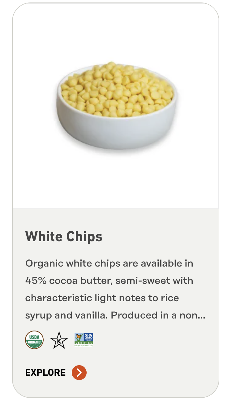Organic white chips 
