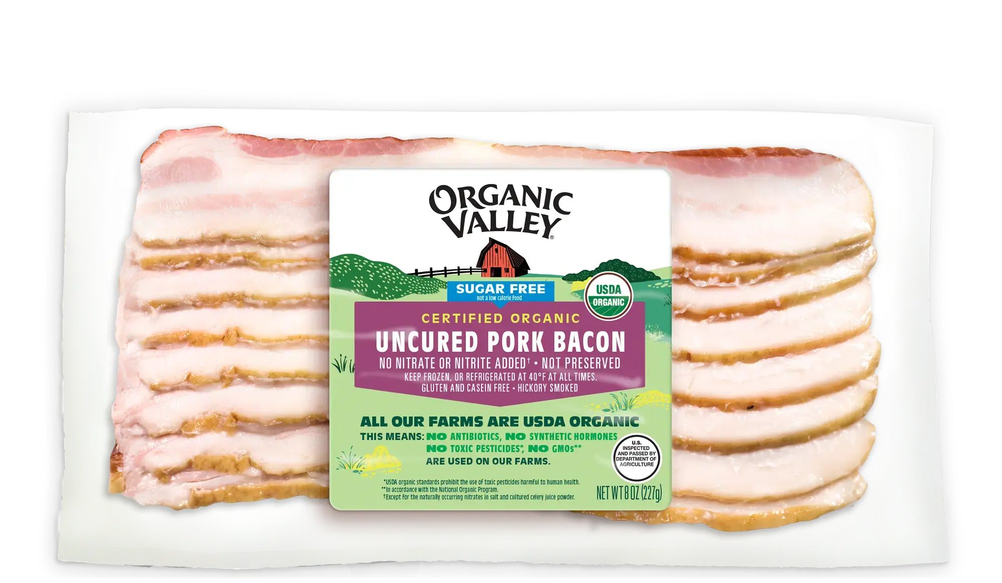 Sugar-Free Uncured Pork Bacon
