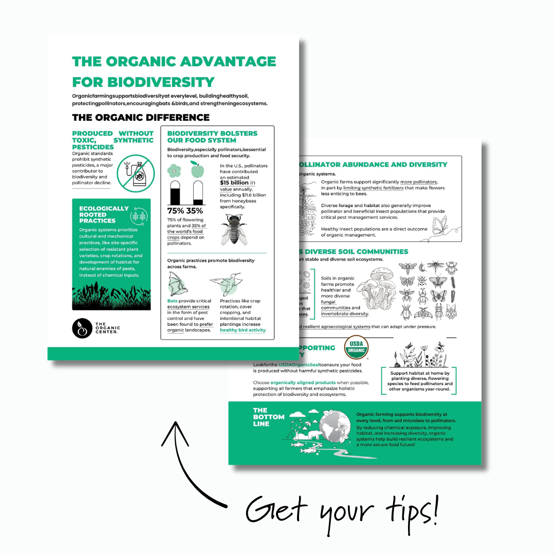 The Organic Advantage for Biodiversity