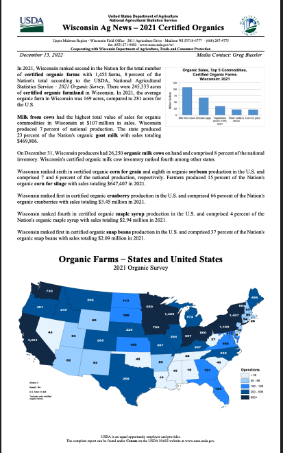 WI Ag News USDA