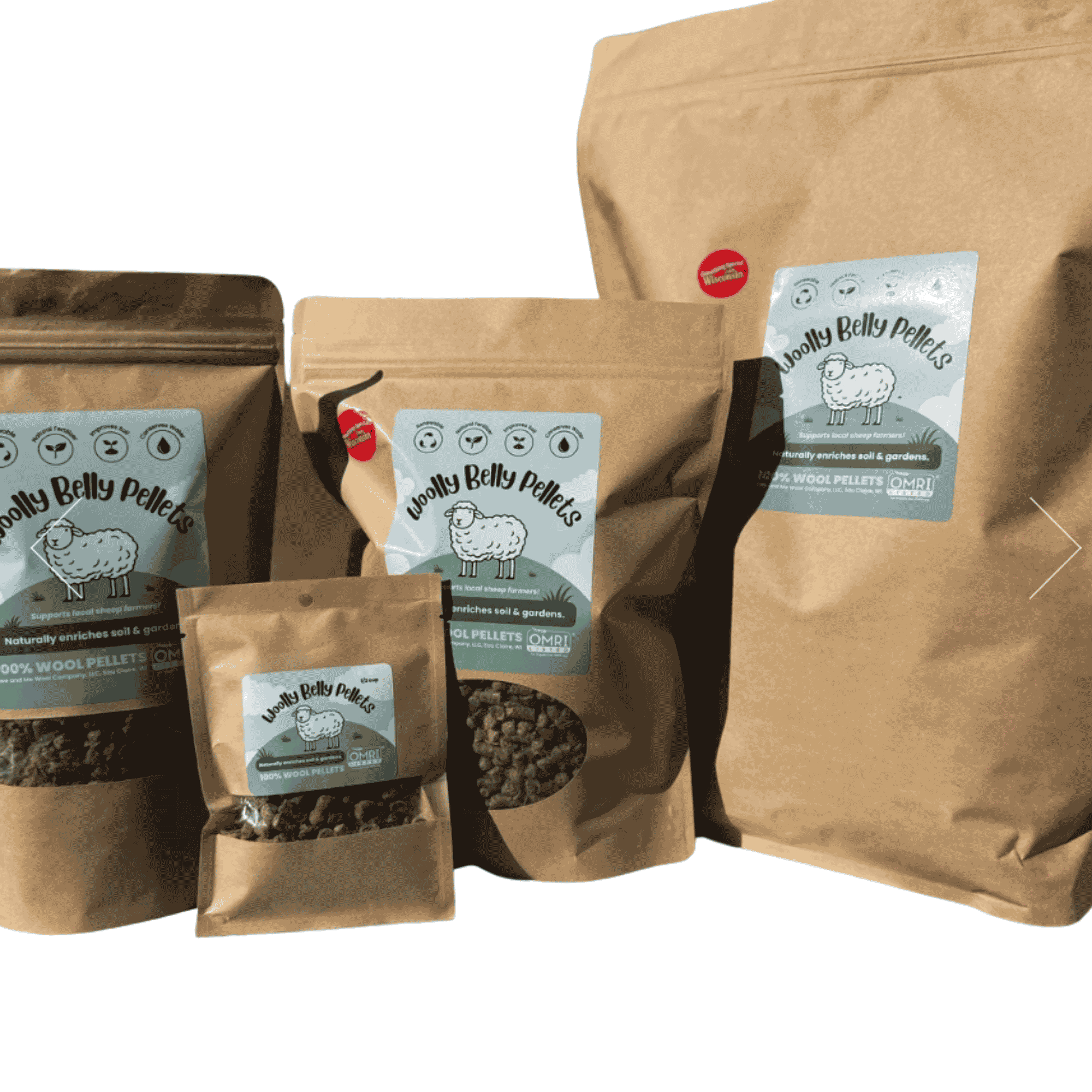 Wether Size 2 # Bag of Woolly Belly Pellets