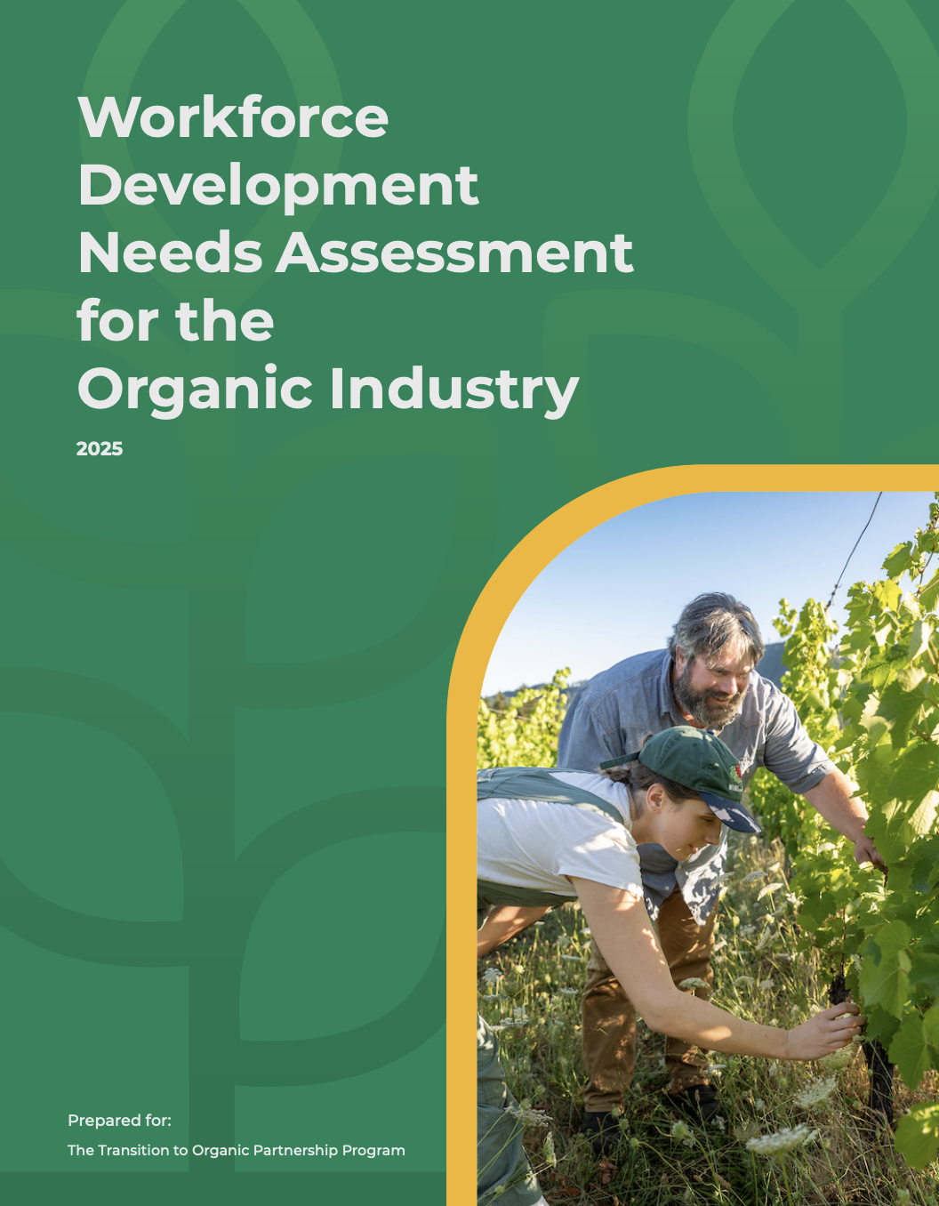 Workforce Development Needs Assessment for the Organic Industry