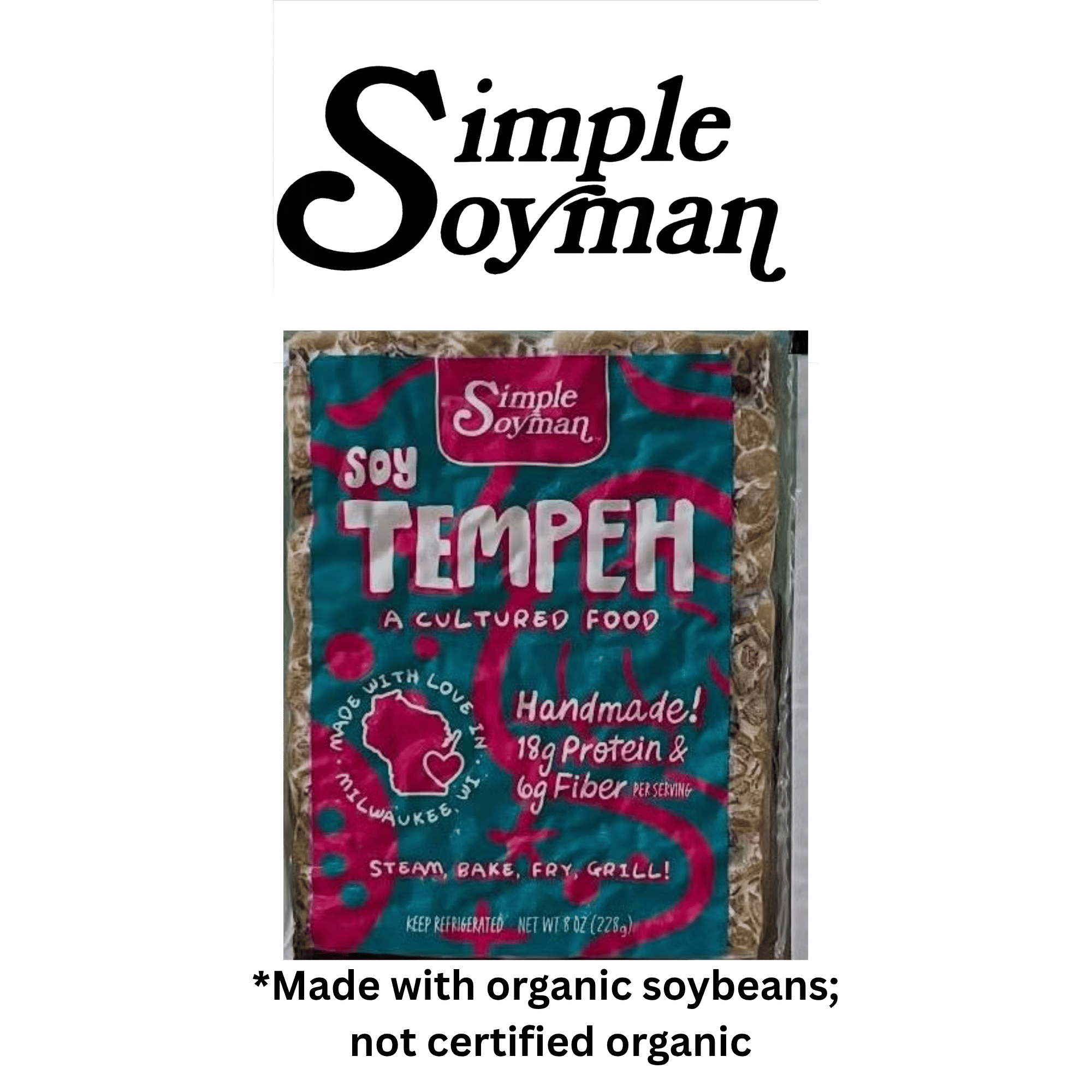 Simple Soyman-Soy Tempeh 