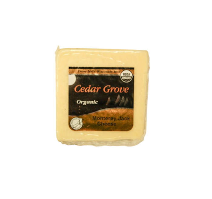 cedar grove organic monterey jack cheese