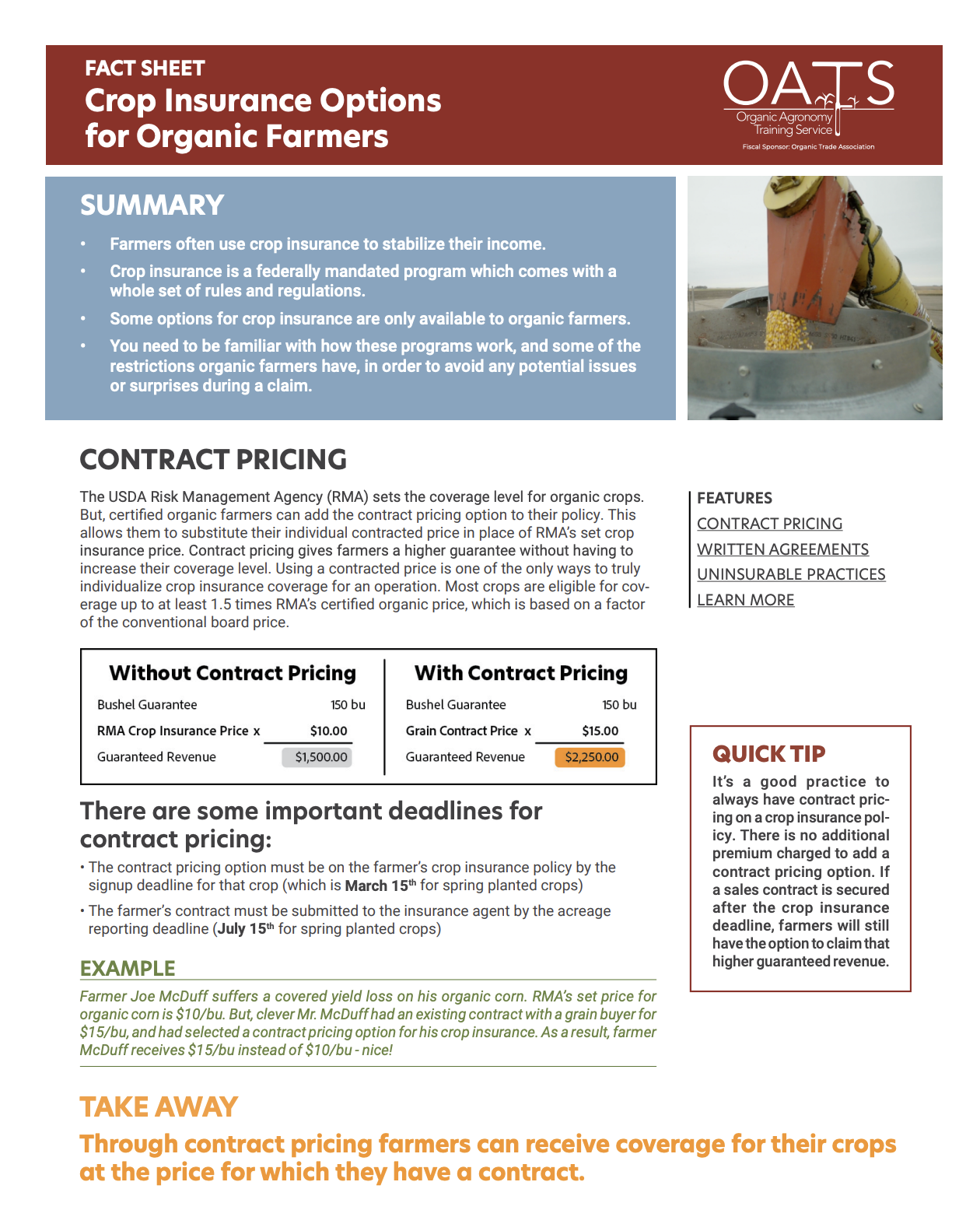 crop insurance